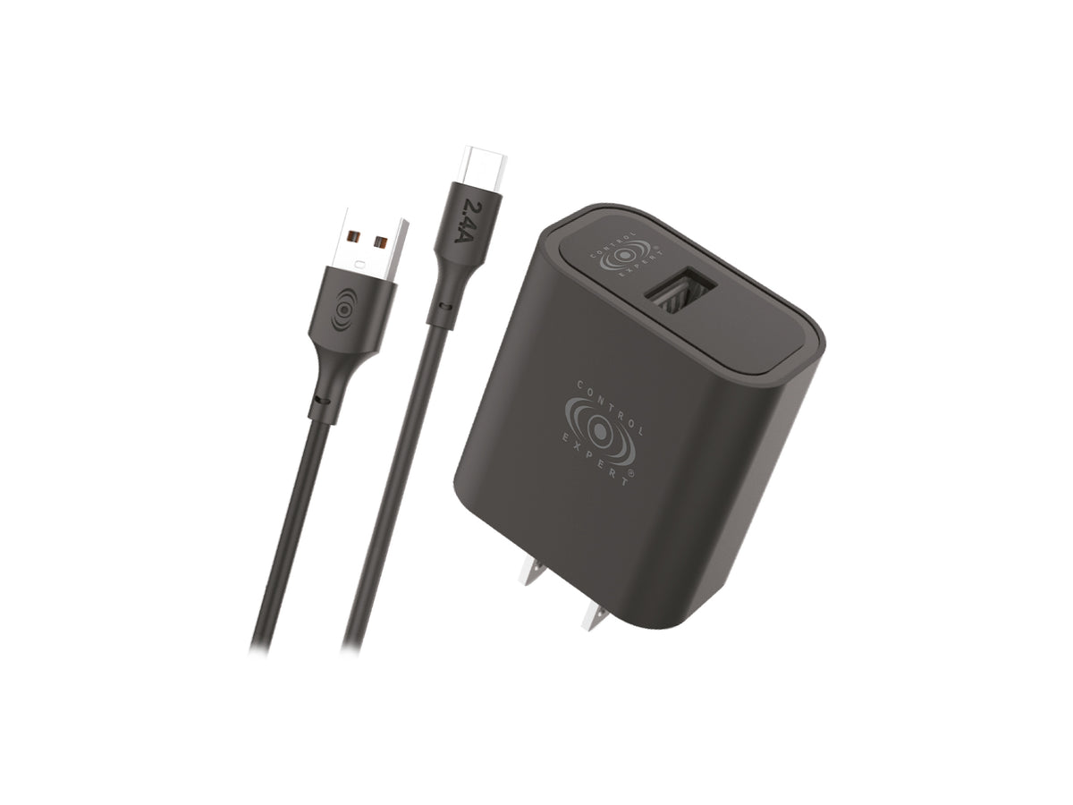 Combo Cargador tipo micro USB V8 2.4A