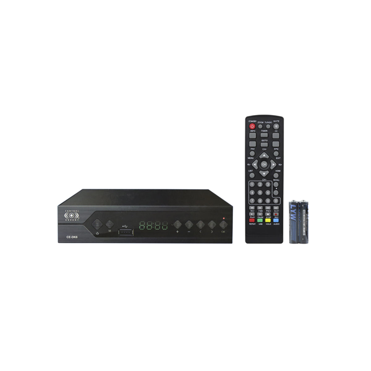 Decodificador Convertidor Digital Tv Hdmi 1080p Full Hd