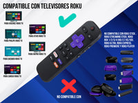 Control Para Aiwa Roku Smart TV