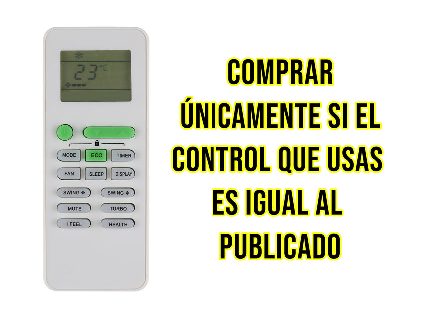 Control Para Daewoo Aire Acondicionado