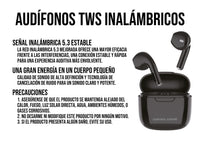 Audífonos Bluetooth TWS Negros