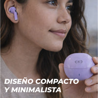 Audífonos Bluetooth Control Táctil Ergonómicos Ligeros