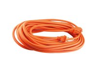 Extensión Eléctrica Uso Rudo 10 Metros Naranja Calibre 16 AWG, Cable Resistente con Clavija y Contacto Reforzados