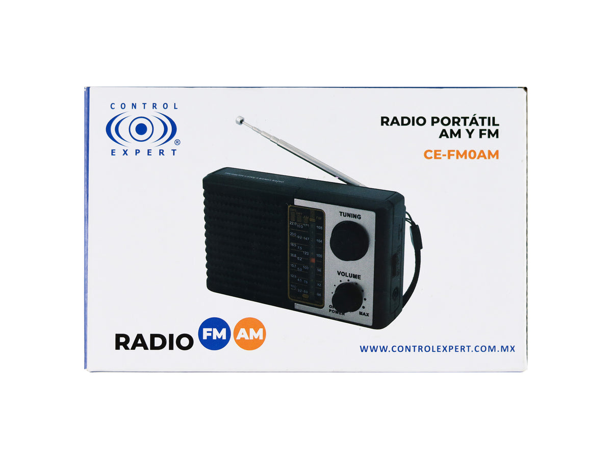 Radio Portátil AM FM Banda Ancha