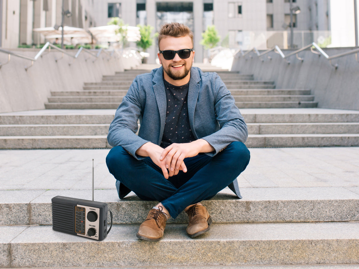 Radio Portátil AM FM Banda Ancha