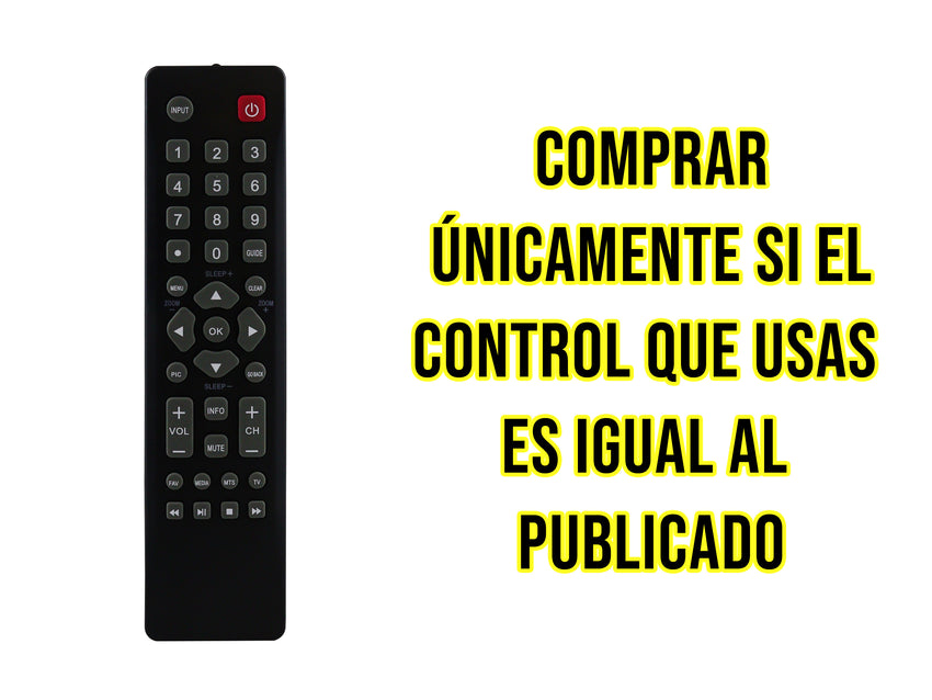 Control Para EVL Pantalla