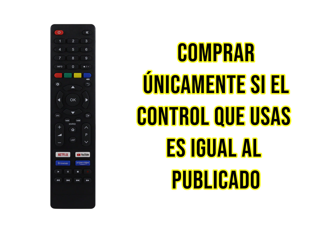 Control Para Vios Smart TV