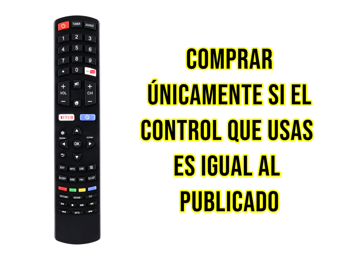 Control Para JVC Pantalla