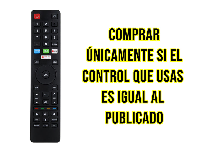 Control Para Vios Smart TV