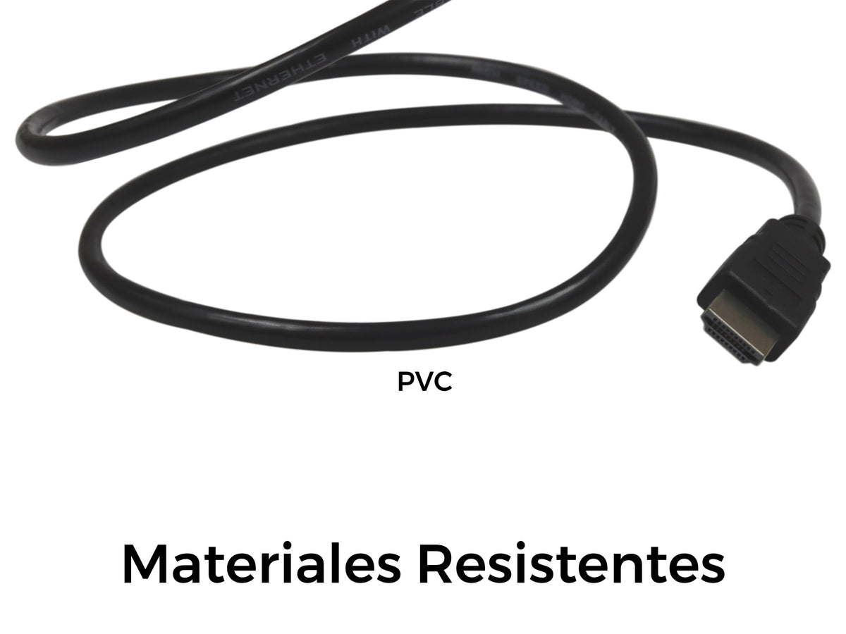 Cable HDMI Macho de 1.4 metros (Versión 1.4) – Alta Definición 1080p y 3D