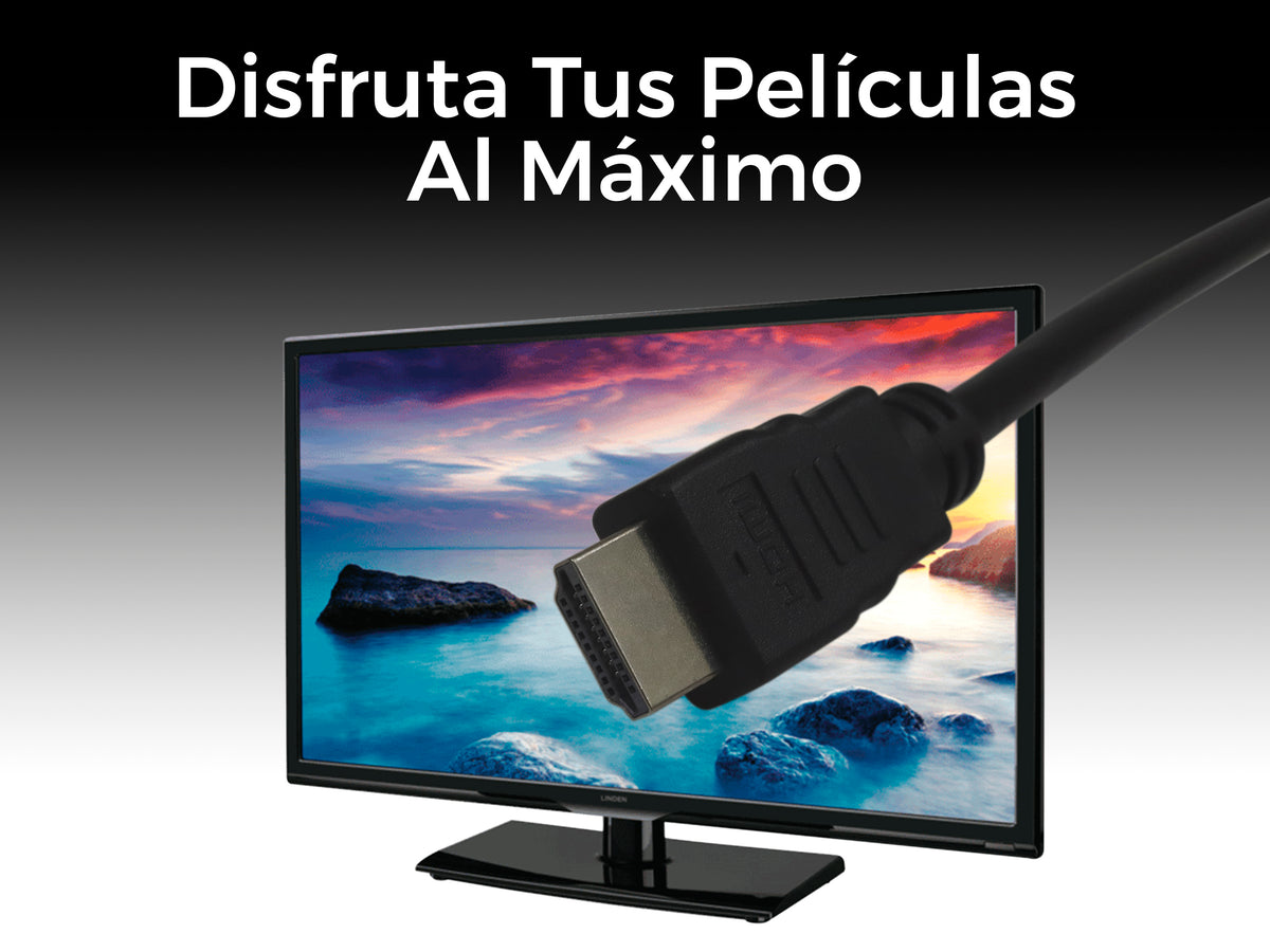 Cable HDMI Macho de 1.4 metros (Versión 1.4) – Alta Definición 1080p y 3D