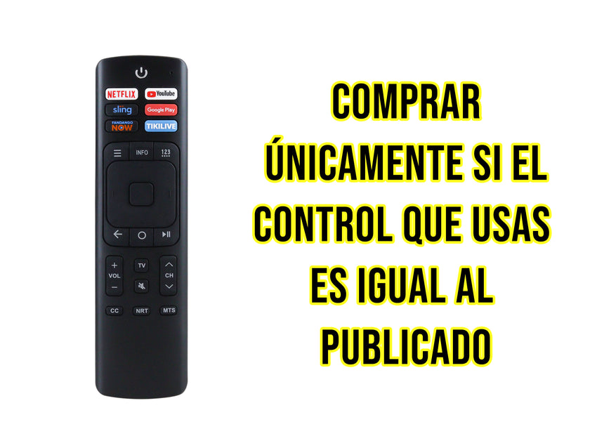 Control Para Hisense Smart TV