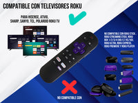 Control Para Sanyo Roku Smart TV