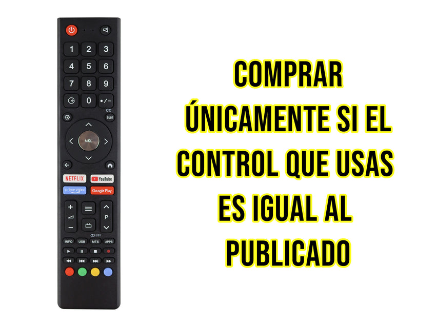 Control Para Hyundai Smart TV