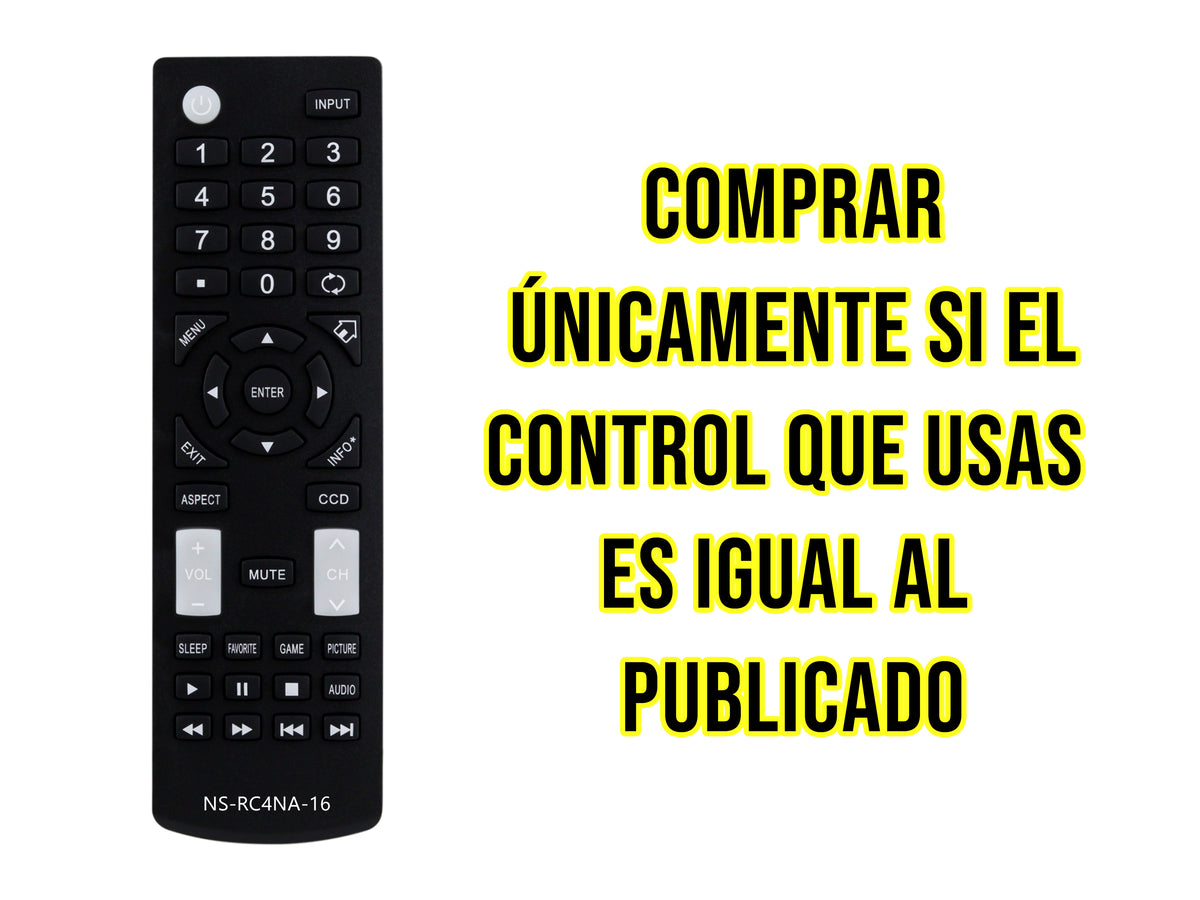 Control Para Insignia Smart TV