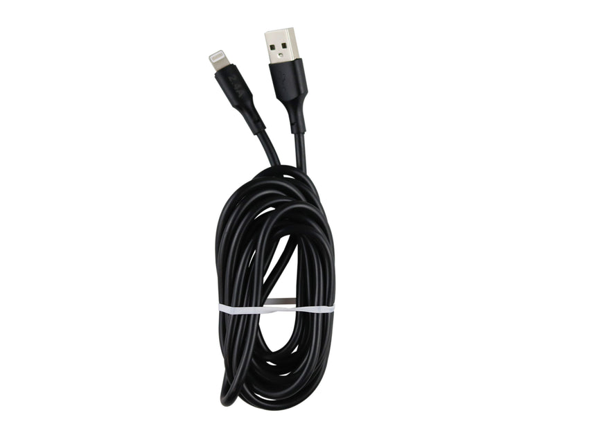 Cable USB a iPhone Negro