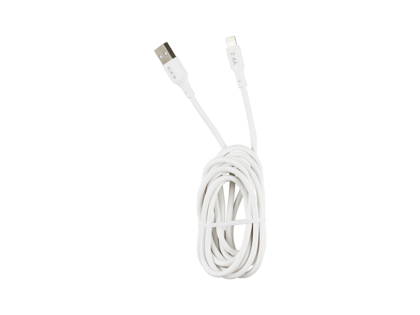 Cable USB a iPhone Blanco