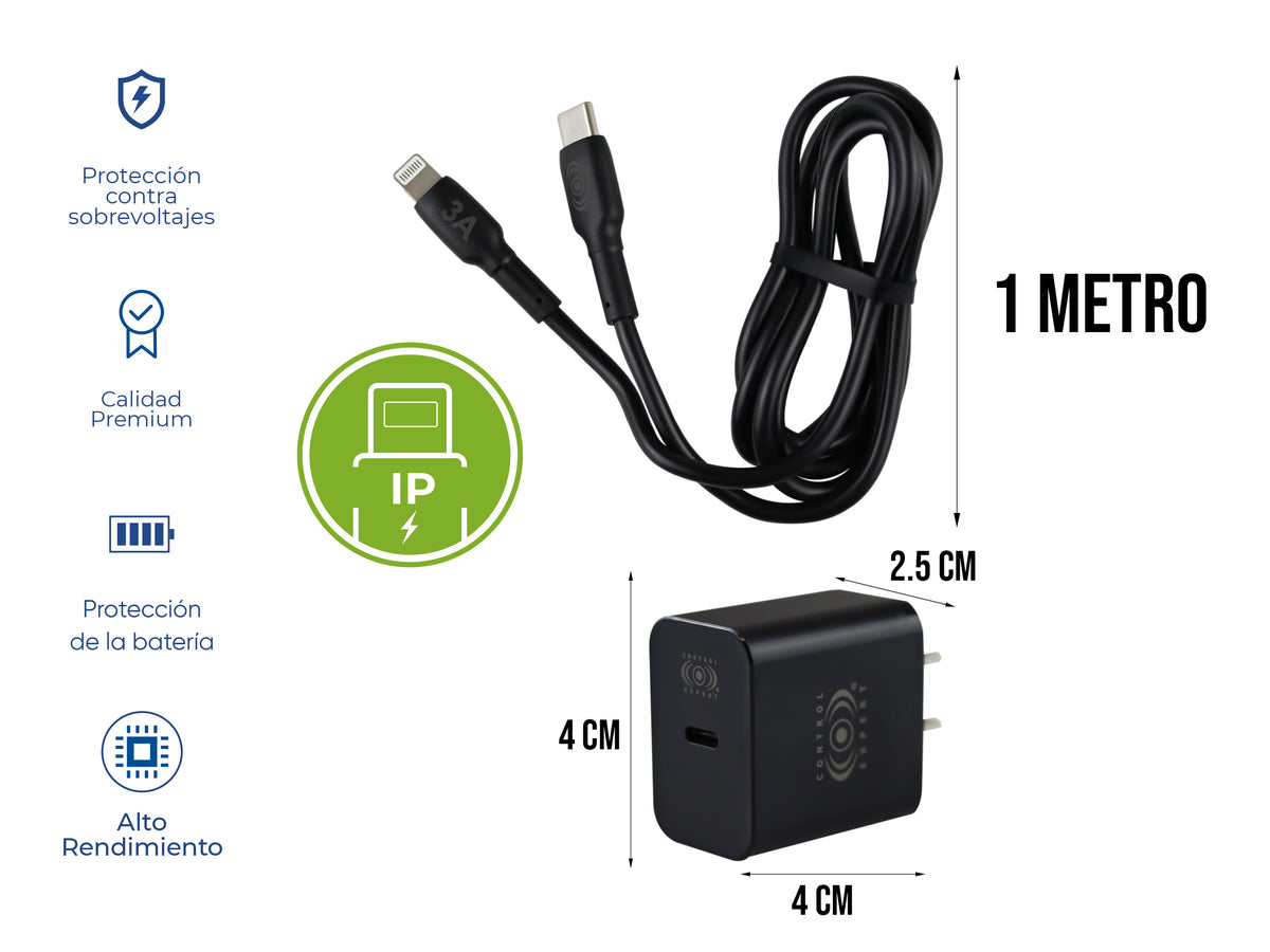 Combo Cargador para IPhone