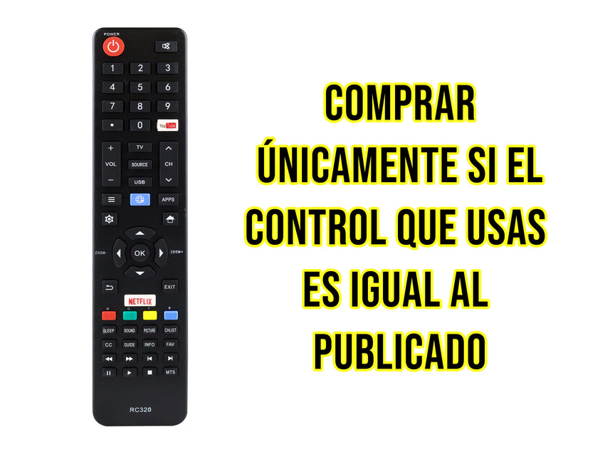 Control Para Atvio Smart TV