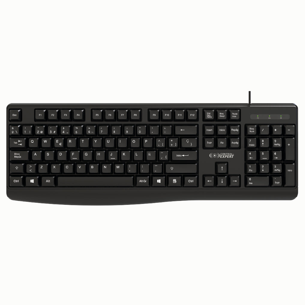 Teclado Alámbrico Usb Ergonómico