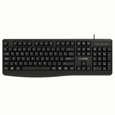 Teclado Alámbrico Usb Ergonómico