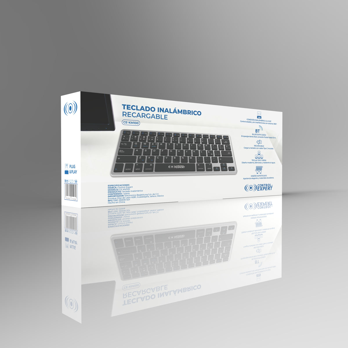 Teclado Inalámbrico CE-KM100