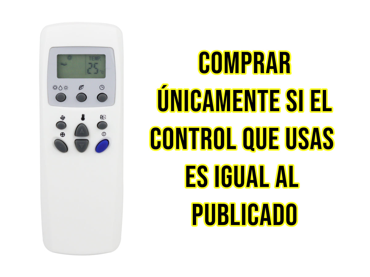 Control para LG Aire Acondicionado CE-L11K | Control Remoto de Repuesto