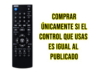 Control Para LG DVD