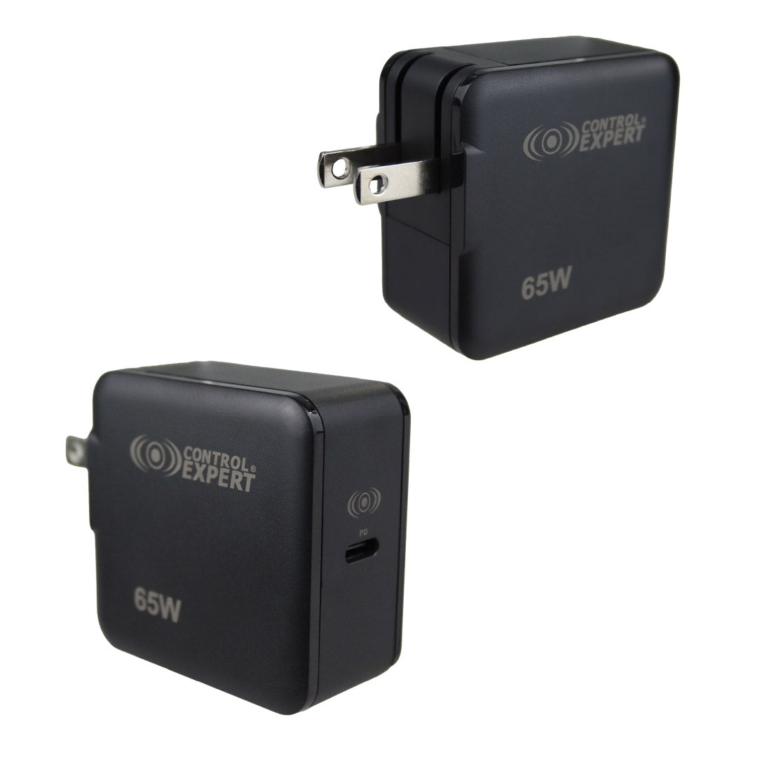 Cargador Ultra Rápido 65W GaN – Para Laptop, Tablet y Celular con Cable Tipo C Incluido