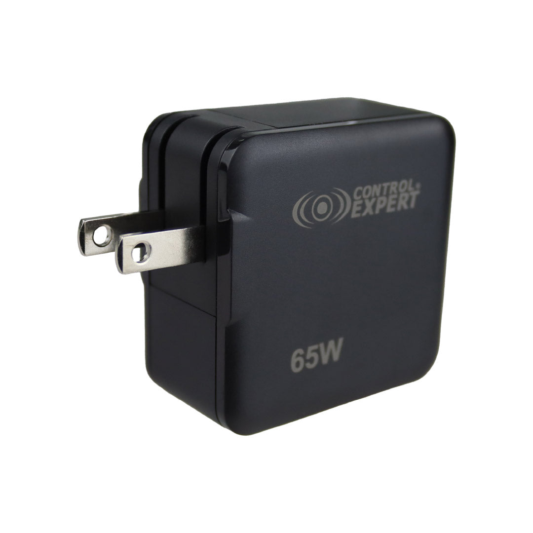 Cargador Ultra Rápido 65W GaN – Para Laptop, Tablet y Celular con Cable Tipo C Incluido
