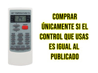 Control para AUX Aire Acondicionado