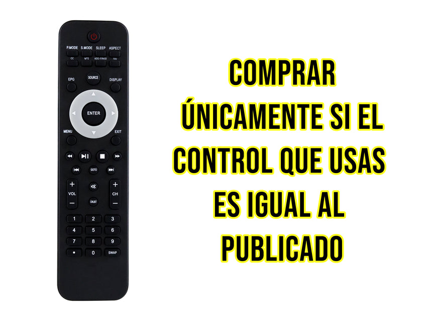 Control Para Blux Pantalla