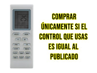 Control para Gree Aire Acondicionado