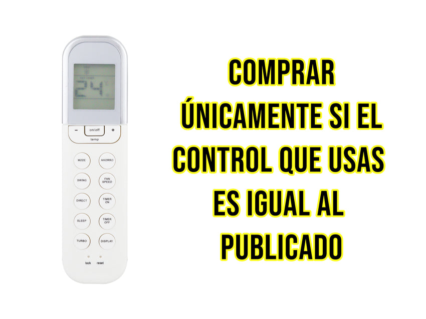 Control para Midea Aire Acondicionado