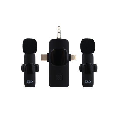 Kit de 2 micrófonos inalámbricos para celular Control Expert CE-MCP50