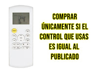 Control para Mabe Aire Acondicionado