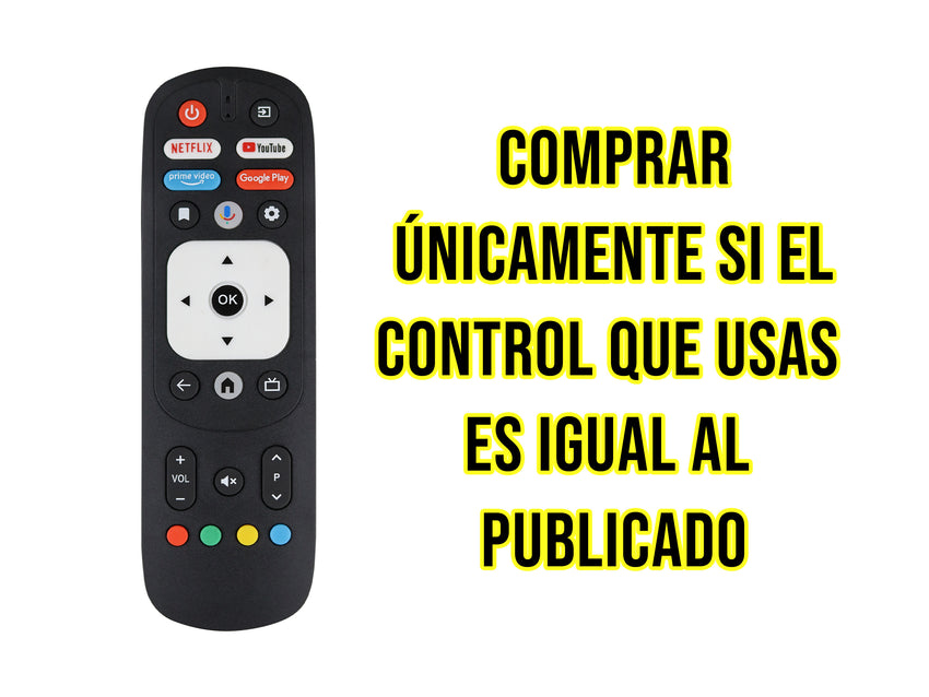 Control Para Ghia Smart TV