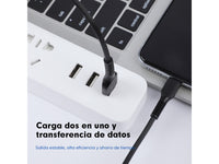 Cable USB para IPhone 1 Metro de Largo Carga  Datos 2.4A