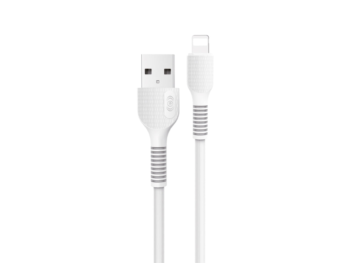 Cable USB para IPhone 1 Metro de Largo carga  Datos 2.4A - Varios