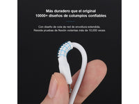 Cable USB a Micro USB V8 Carga y Datos 2.4A 1 Metro - Blanco