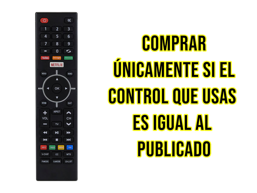 Control Para Atvio Smart TV