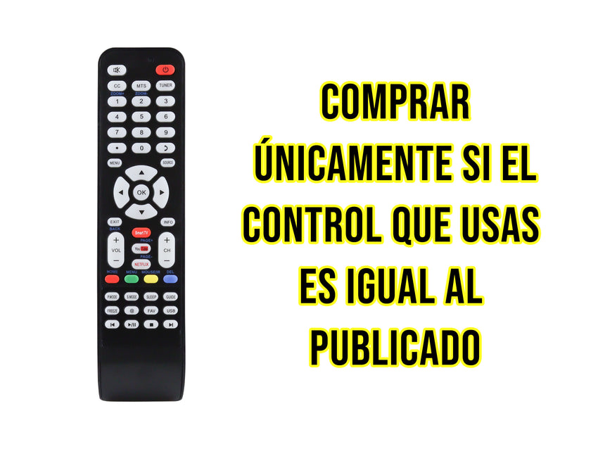 Control Spectra Para Smart TV