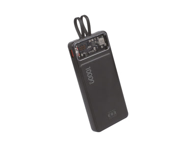 Power Bank Carga Rápida 10,000mah 22.5w Tipo - Negro