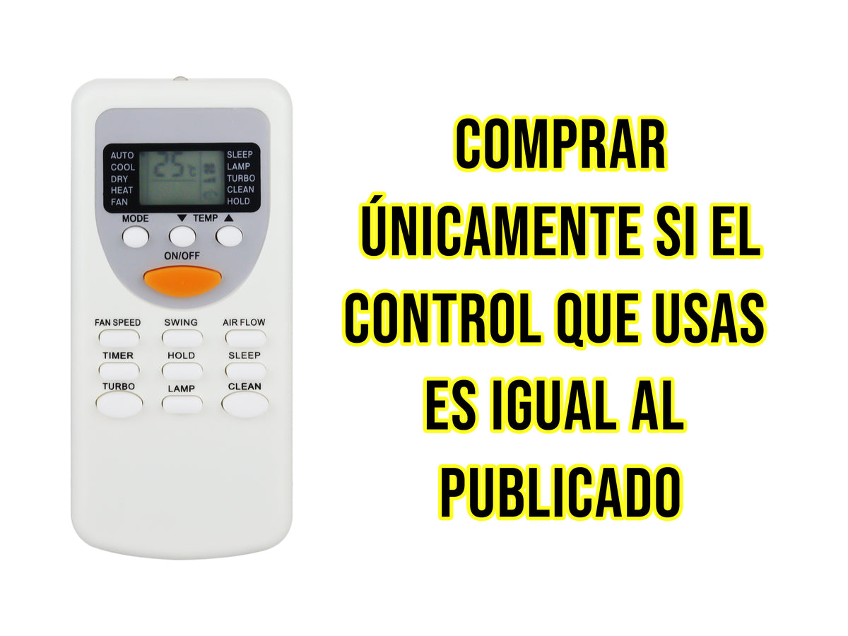 Control para Lennox Aire Acondicionado CE-PB3 | Control Remoto Repuesto