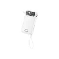 Power Bank Power Plug Pro 10,000mAh 20W – Cargador de Pared AC Integrado y Cables Rápidos