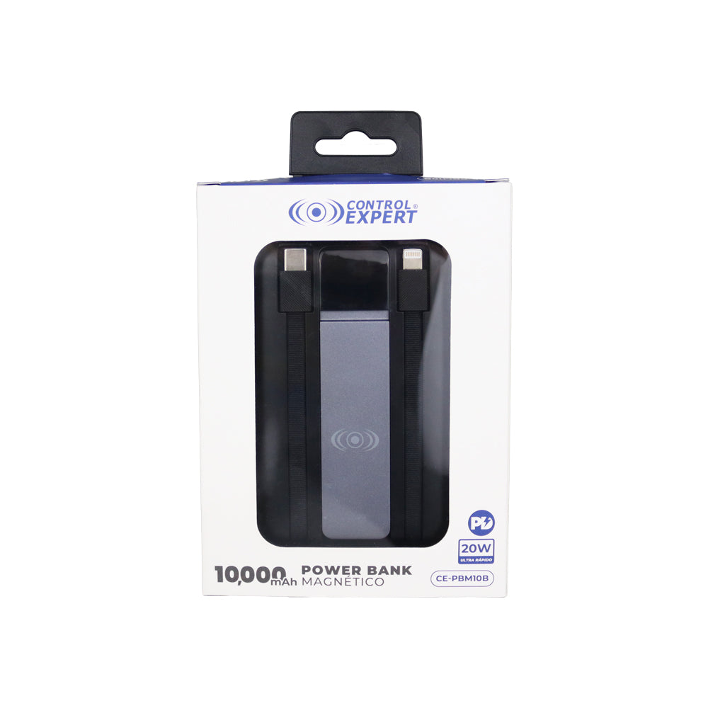 Power Bank Magnética de 10,000 mAh