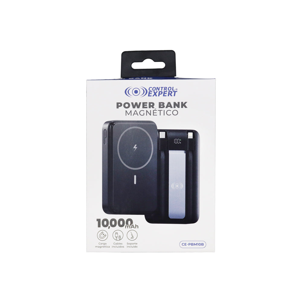 Power Bank Magnética de 10,000 mAh