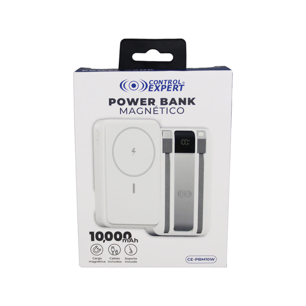 Power Bank Magnética de 10,000 mAh
