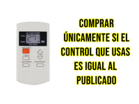 Control Para Panasonic Aire Acondicionado