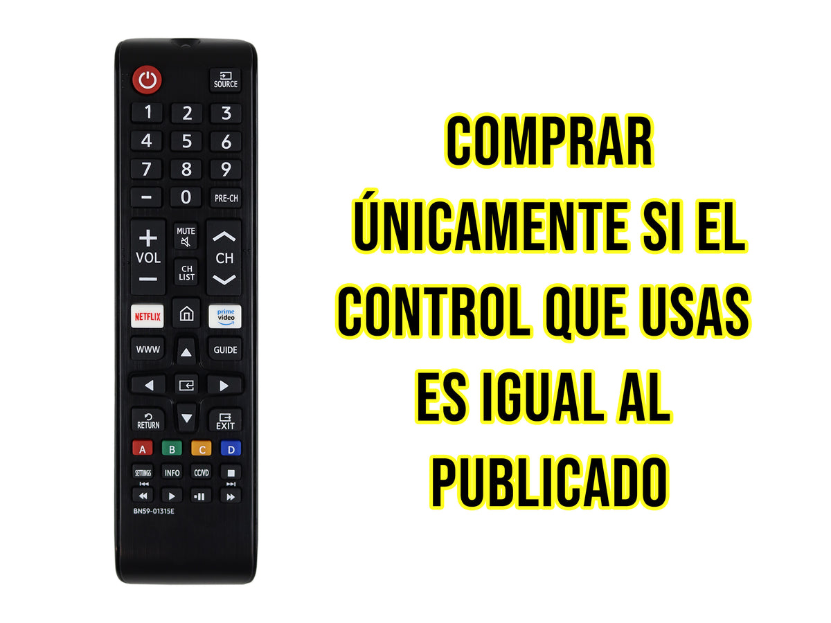 Control Para Samsung Smart TV
